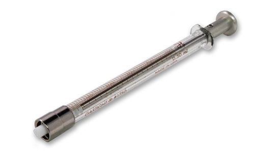 MicroSprayer Aerosolizer 0.5ml Glass Syringe